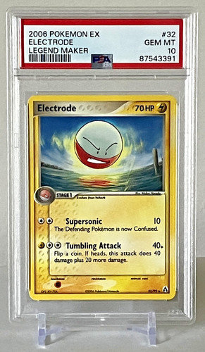 Electrode graded PSA 10 for sale on eBay