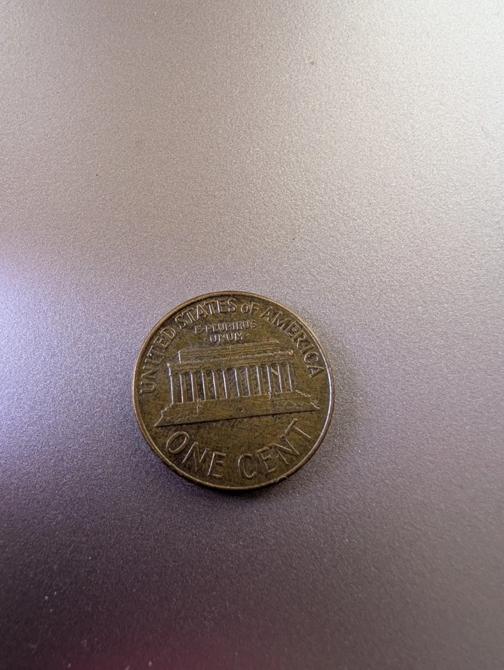 1963 D Penny,  L On Rim Error - Image 2 of 2