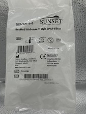 Sunset ResMed AirSense 11 Style CPAP Filters QTY of 6 Lot of 4 SEALED IN BAGS