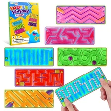 Squishy Sensory Fidget Toys for Kids: Special Needs, Autism. 6-Pack Calm Focus