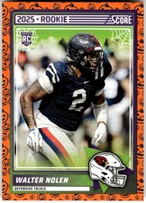 2025 Score-A-Treat #78 Walter Nolen Arizona Cardinals Rookie NFL Football