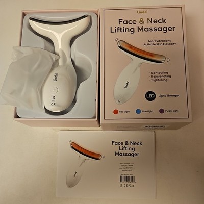 5      LINDO FACE NECK LIFTINGMASSAGER LED LIGHT THERAPY