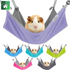 Small Pet Hammock Guinea Pig Hanging Bed Cozy Cage Decor for Hamster Rat Ferret