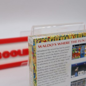 NES Nintendo THE GREAT WALDO SEARCH - NEW & Factory Sealed + Authentic H-Seam!