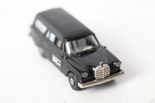 Brekina 1:87 MB 190 Bestattungswagen Wagner schwarz mit Stern (292888)