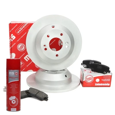 Kit disques + plaquettes arrière + Nettoyant pour freins pour HYUNDAI; KIA - Photo 1/2