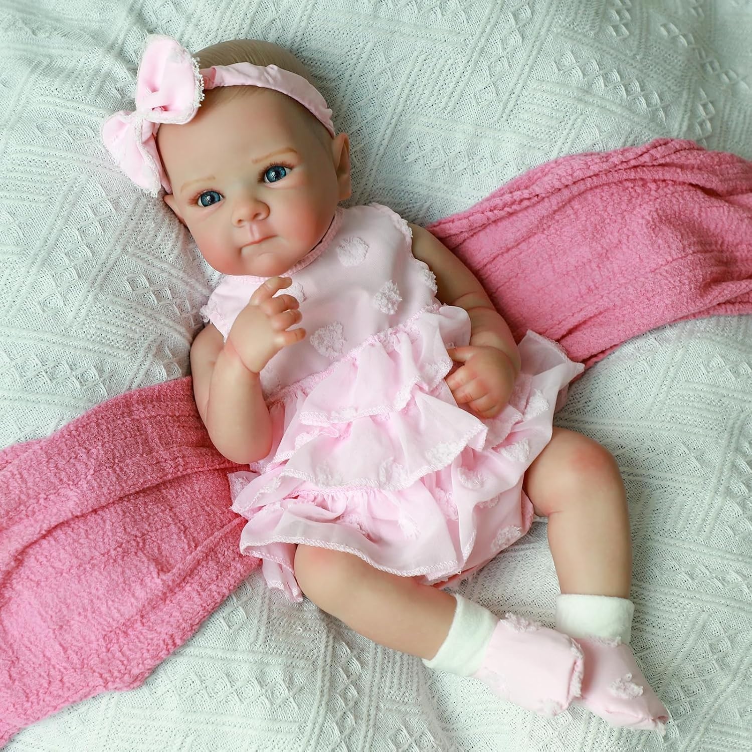 Reborn Baby Dolls Silicone Full Body 20 Inch Waterproof Realistic Newborn Baby