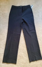 Rachel Zoe Black Straight Leg Pants Sz 8