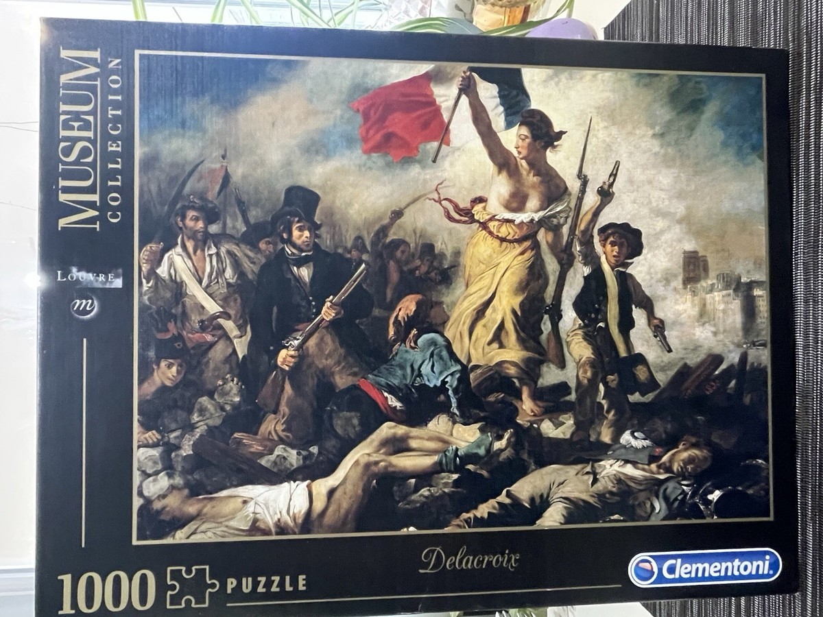 Clementoni Museum Collection Puzzle 1000 Delacroix Liberty Leading