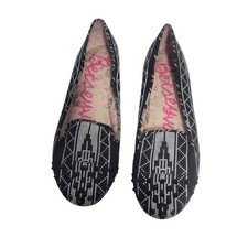 Betseyville By Betsey Johnson Bohemian Style Ballet Flats Size 7.5M 41526-2891