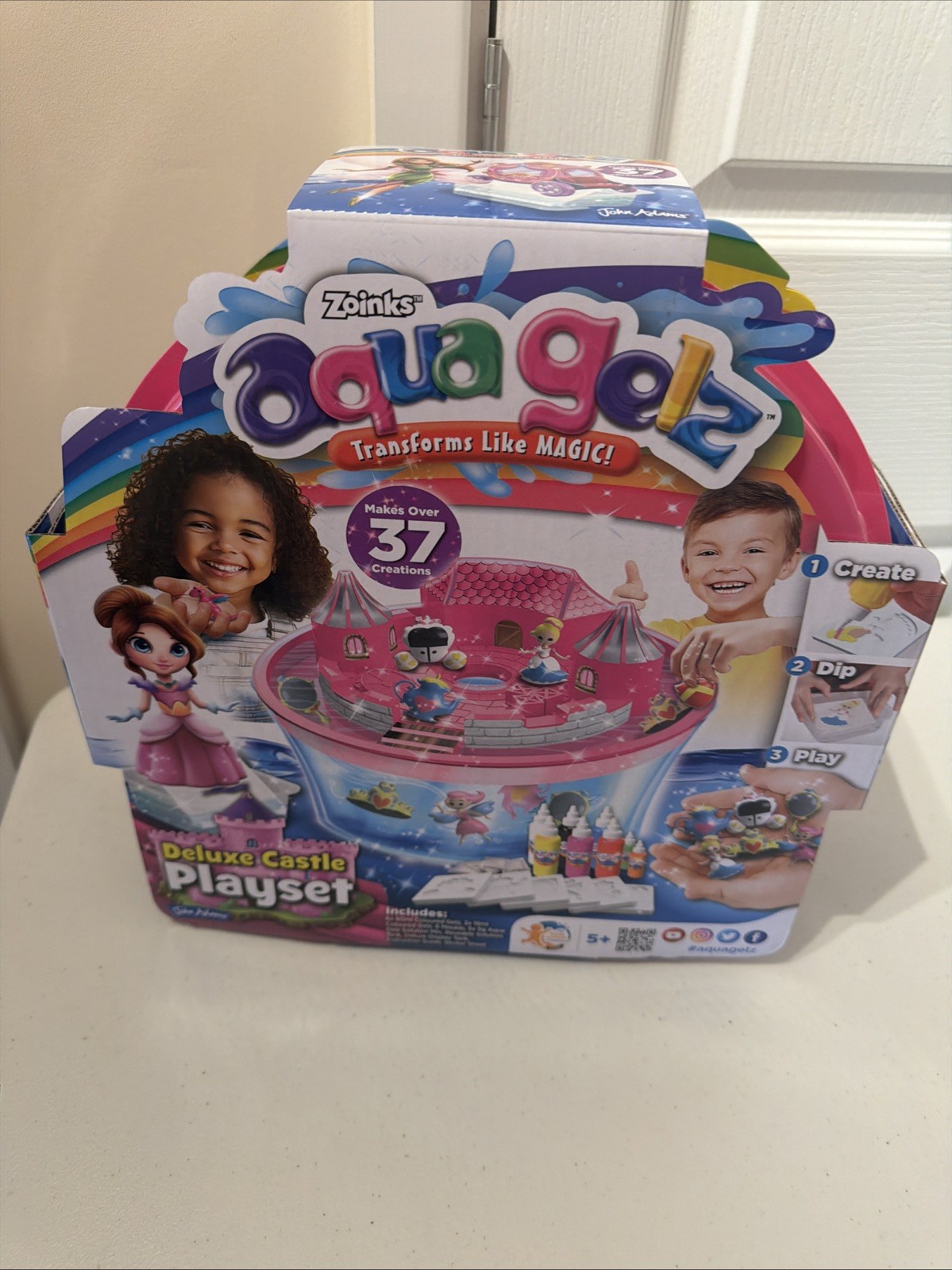 Aqua Gelz - Deluxe Castle 🏰 Playset - Liquid Art by John Adams