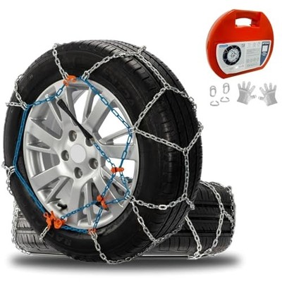  Snow Chains for Cars, SUVs & Pickup Trucks   Quick Fit, Easy SP-2335