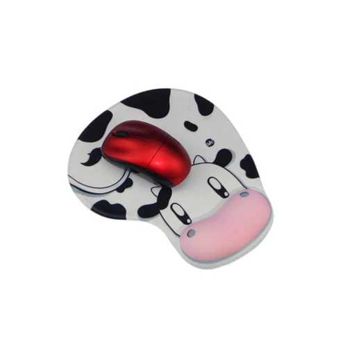  Lovely Animal 3D Dairy Cow Skid Resistance Memory Comfort Support Mouse Pad