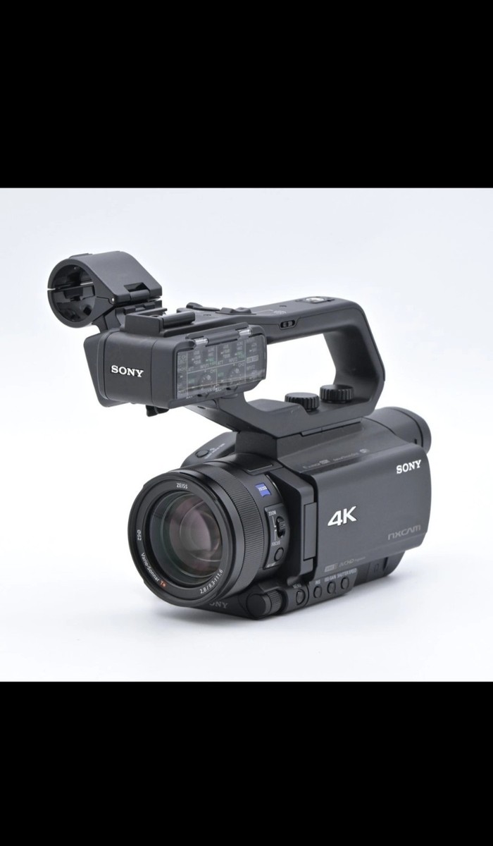 【極上品】通電6×10H_SONY HXR-NX80 SONY HXR-NX80 body, battery Professional video cameras Home