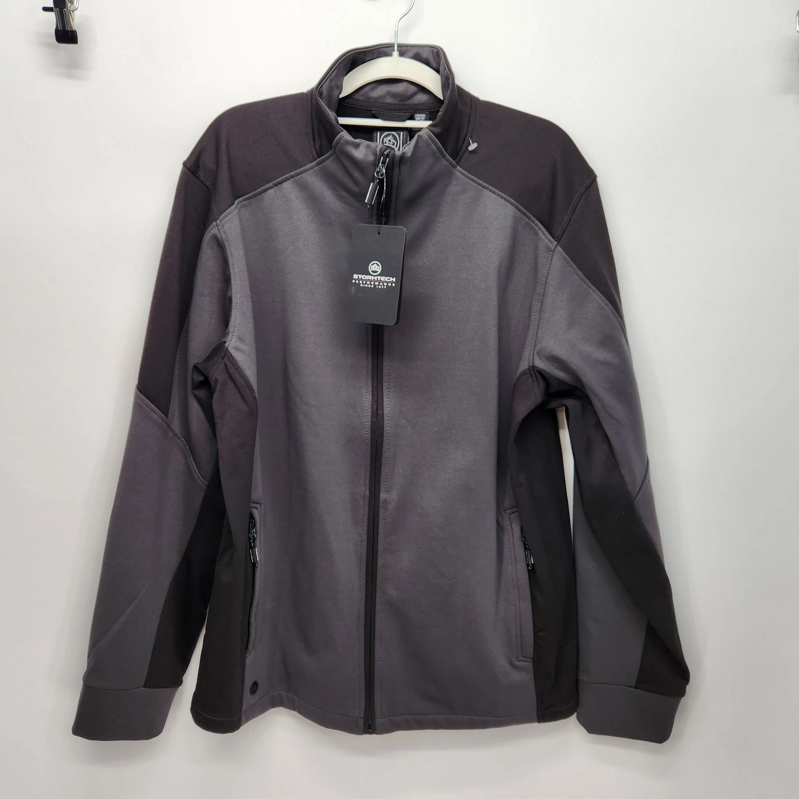 NWT Stormtech Performance JXL-1 Gray Zip Up Lightweight Softshell Jacket Men's L