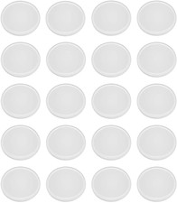 Glass Table Top Anti-Slip Bumpers 20pcs Non-Adhesive Silicone Pads