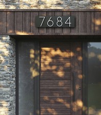 House numbers | Address sign | Modern address plaque | personalised gift