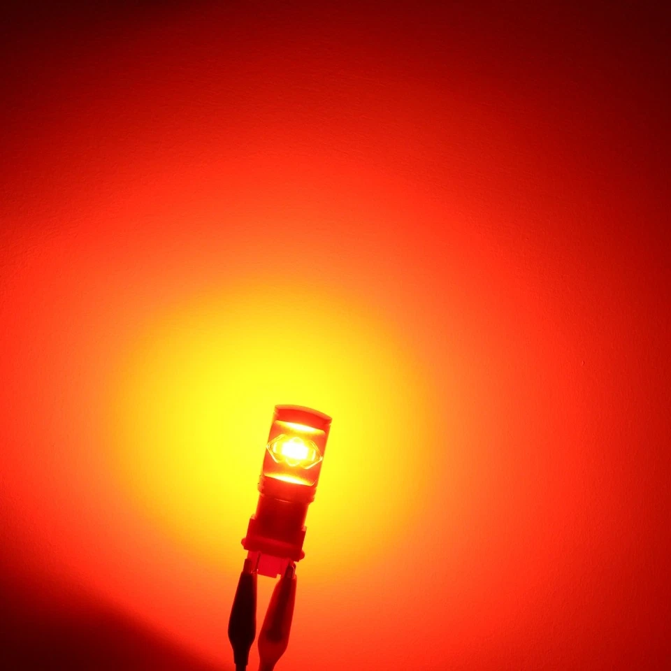 Bombilla de freno Allá Vivid Red 3157|Luz de esquina|Funcionamiento diurno|Señal de giro Foto 2 de 4