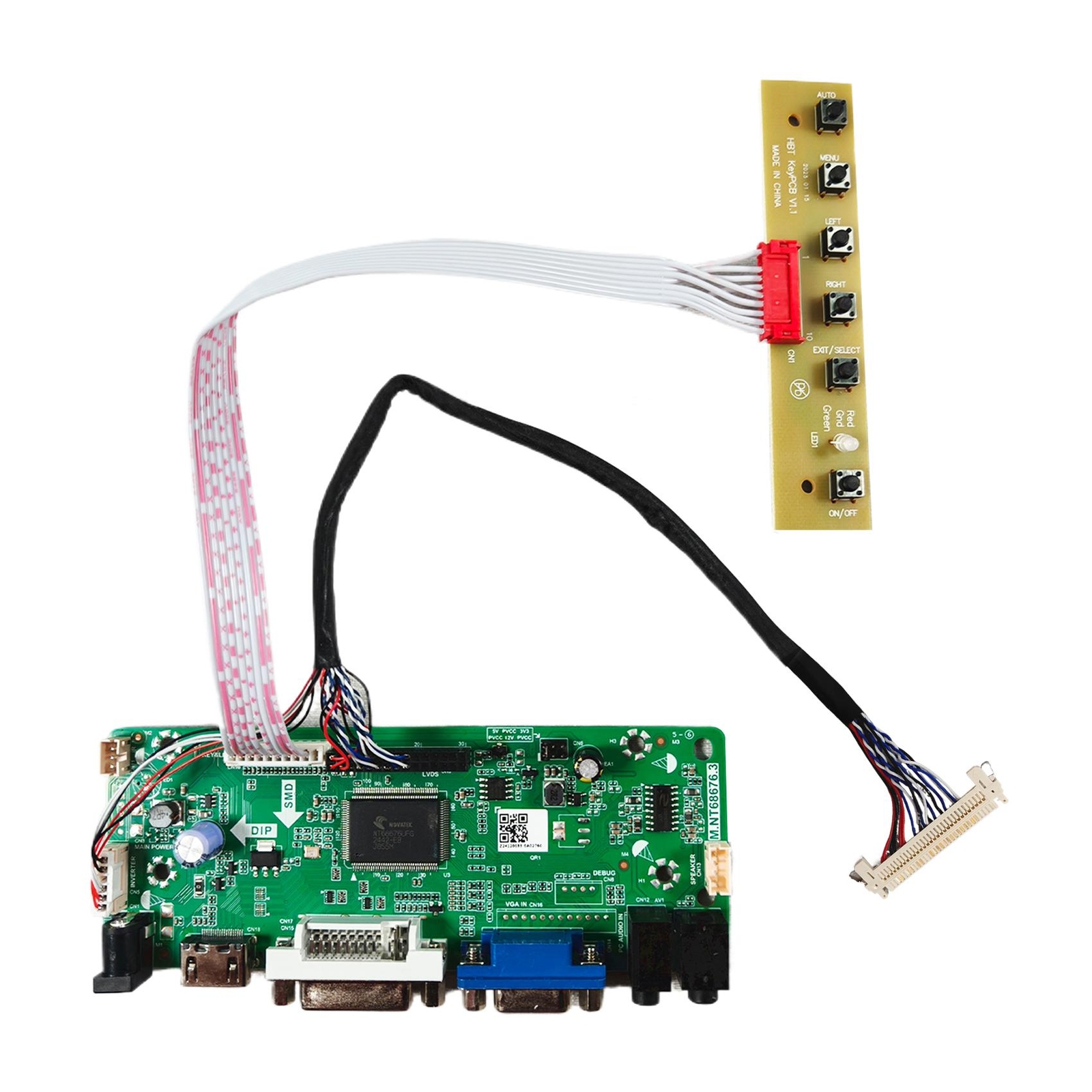 H-D VGA DVI Audio Controller Board for 11 inch 800x480 LQ110Y1LG12 LCD Display