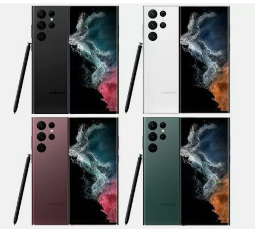 Samsung Galaxy S22 Ultra S908U desbloqueado T-Mobile AT&T perfeito estado Verizon 256GB 512GB - Imagem 2 de 4