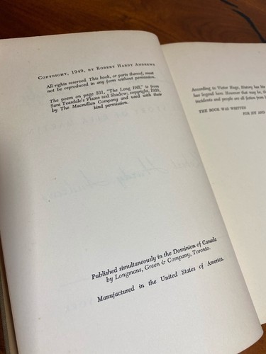 DIE LEGENDE EINER DAME Geschichte von Rita Martin von Robert Hardy Andrews 1949 1. Aufl. - Bild 6 von 6