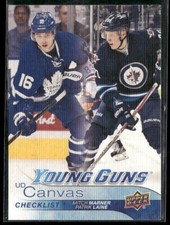 2016-17 Upper Deck #C120 Young Guns Checklist Marner Laine UD Canvas RC