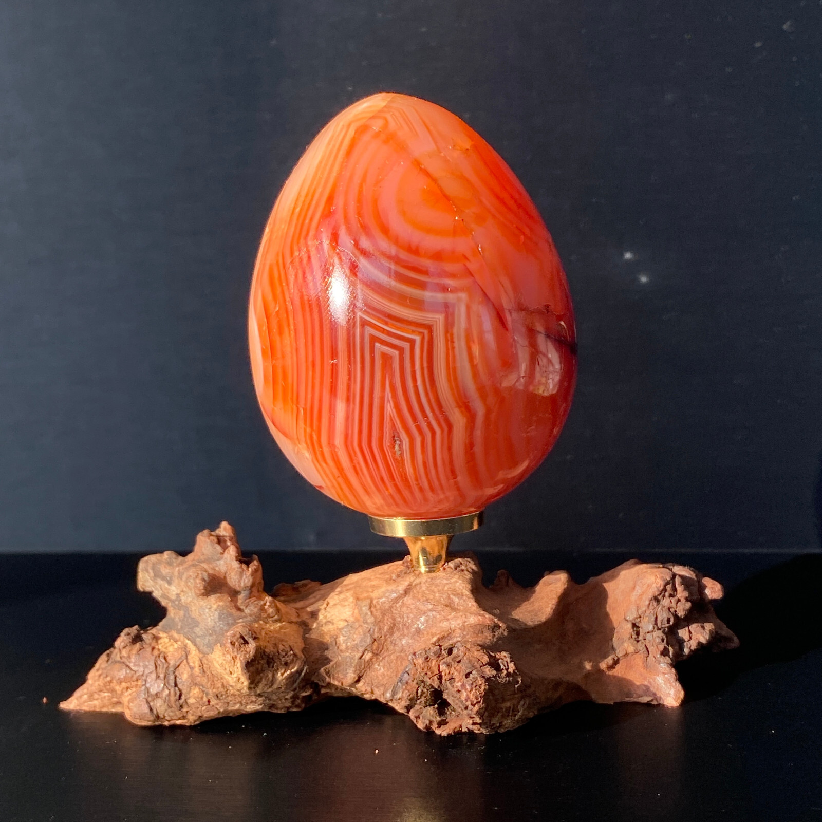 Rainbow Fluorite Obelisk Crystal Wand for Reiki Healing Energy