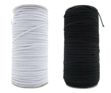 130 Yards Elastic Band Cord For DIY Trim Spandex Make Face Cover String USA 