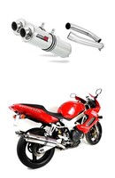 Vtr 1000F Firestorm 1998 - 2001 Auspuff SchalldäMpfer St Dominator