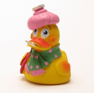 Duckshop Ballermann Badeente - Urlaubs-Ente Mit Sonnenbrille & Cocktail