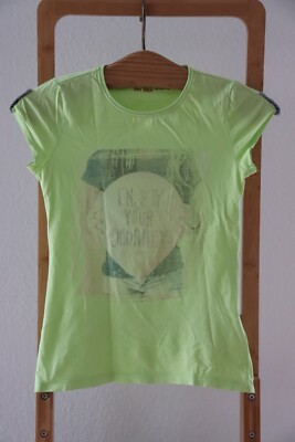 T-shirt ''enjoy your journey - young & free'' grün, Tom Tailor, Mädchen, Gr. 152