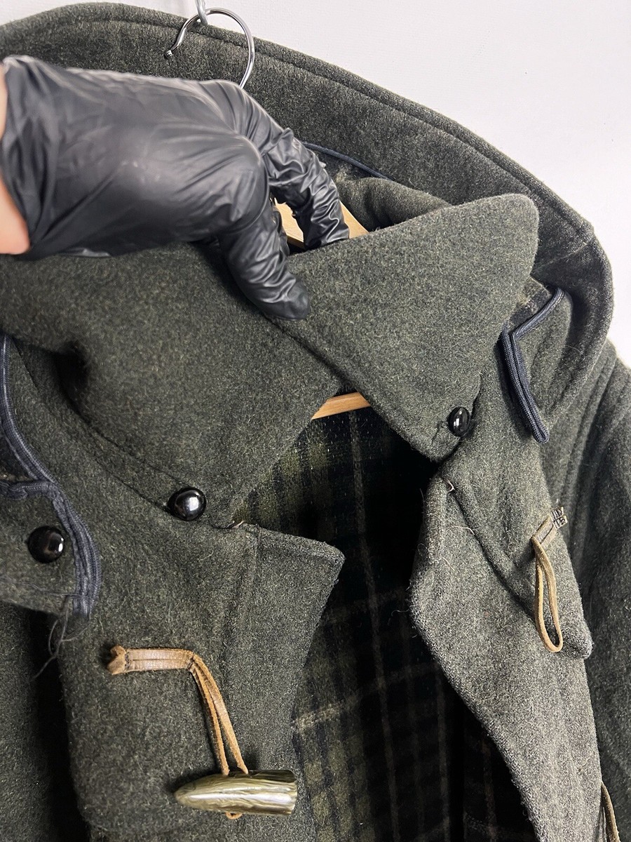 Vintage Gloverall Duffle Coat Jacket Men's GB 46 Wool Vintage Gloverall Duffle Coat Jacket Men's GB 46 Wool