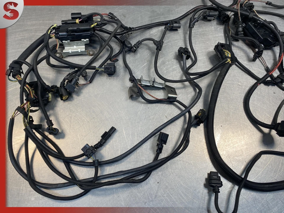 BMW ACTIVE HYBRID 2013 5 (F10) 3,0 L N55 motor turbo arnés de cableado Foto 2 de 4