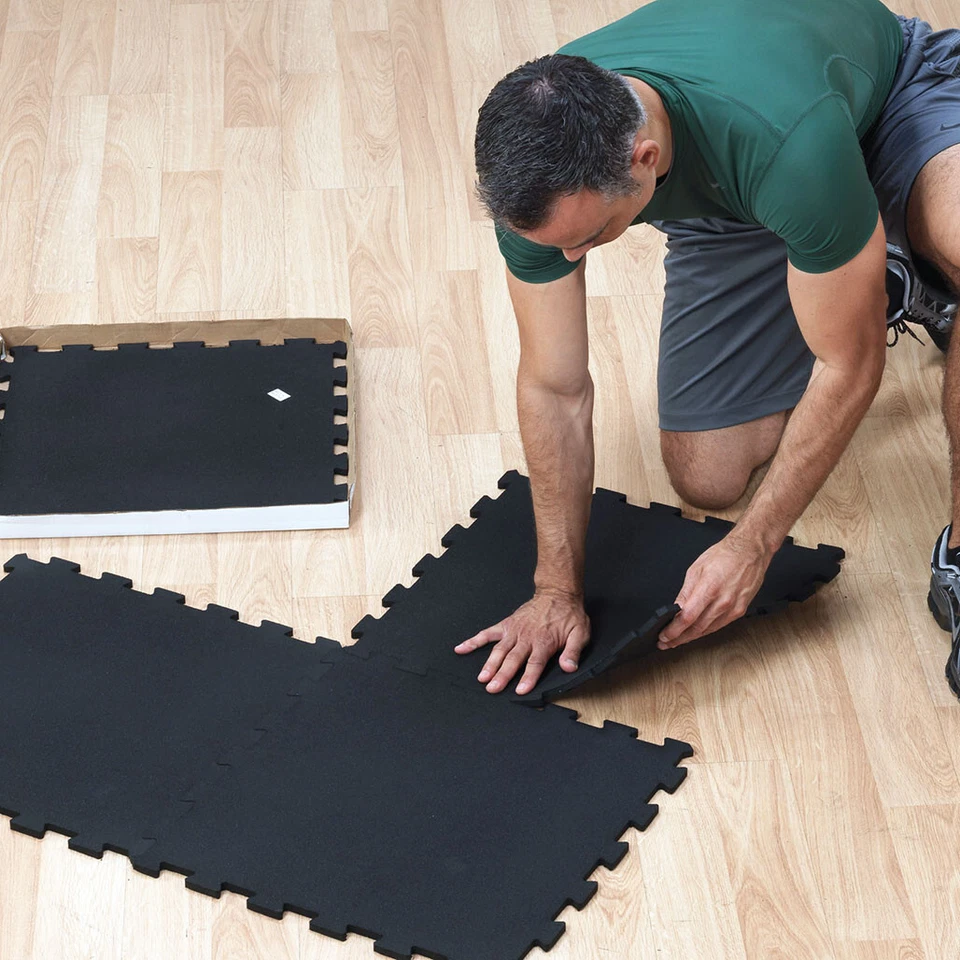 Caja de 4 pisos de goma entrelazados Body-Solid Tools Foto 3 de 3