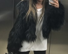 Black Fur Coat.