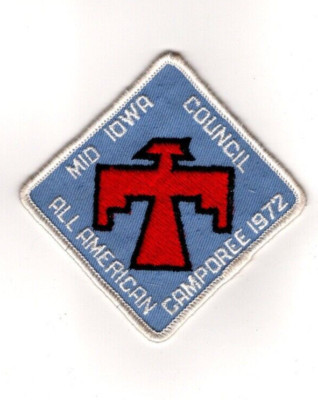 Mid-Iowa Council	Des Moines	Iowa, 1972 Camporee Patch