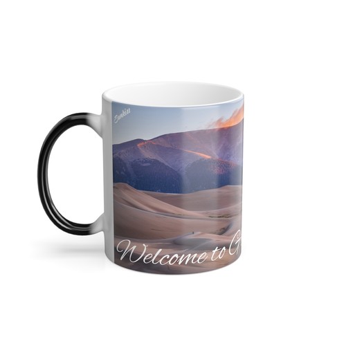 ¡Cambio de color! Taza de café ThermoH Morphin Great Sand Dunes National Park - Imagen 5 de 9