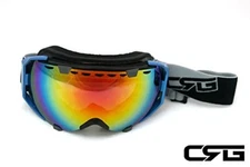 CRG Sports Ski Snow Snowboard Anti-Fog Double Lens Triple-Layer Foam Goggles