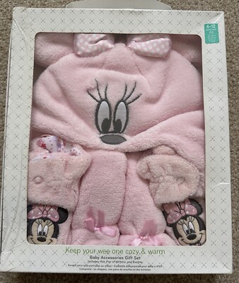 Disney Minnie Mouse Baby Girls Accessories Gift Set 6-12 Months