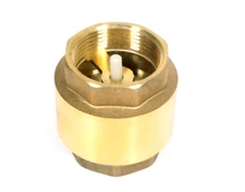 1-1/4 NPT Female Threaded Brass One Way Non Return Check Valve 1.25 NPT