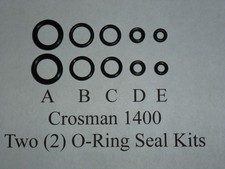 Rifle de aire comprimido Crosman 1400 - Dos (2) kits de juntas tóricas