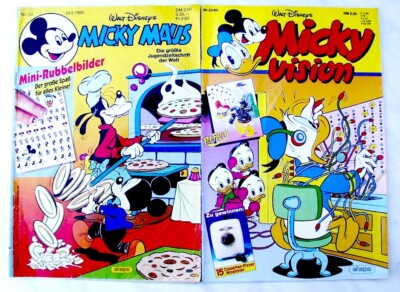 Micky Maus - Hefte 22 + 23  von 1989