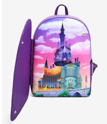 Loungefly Disney Beauty and the Beast Castle Portrait Mini  display picture 3