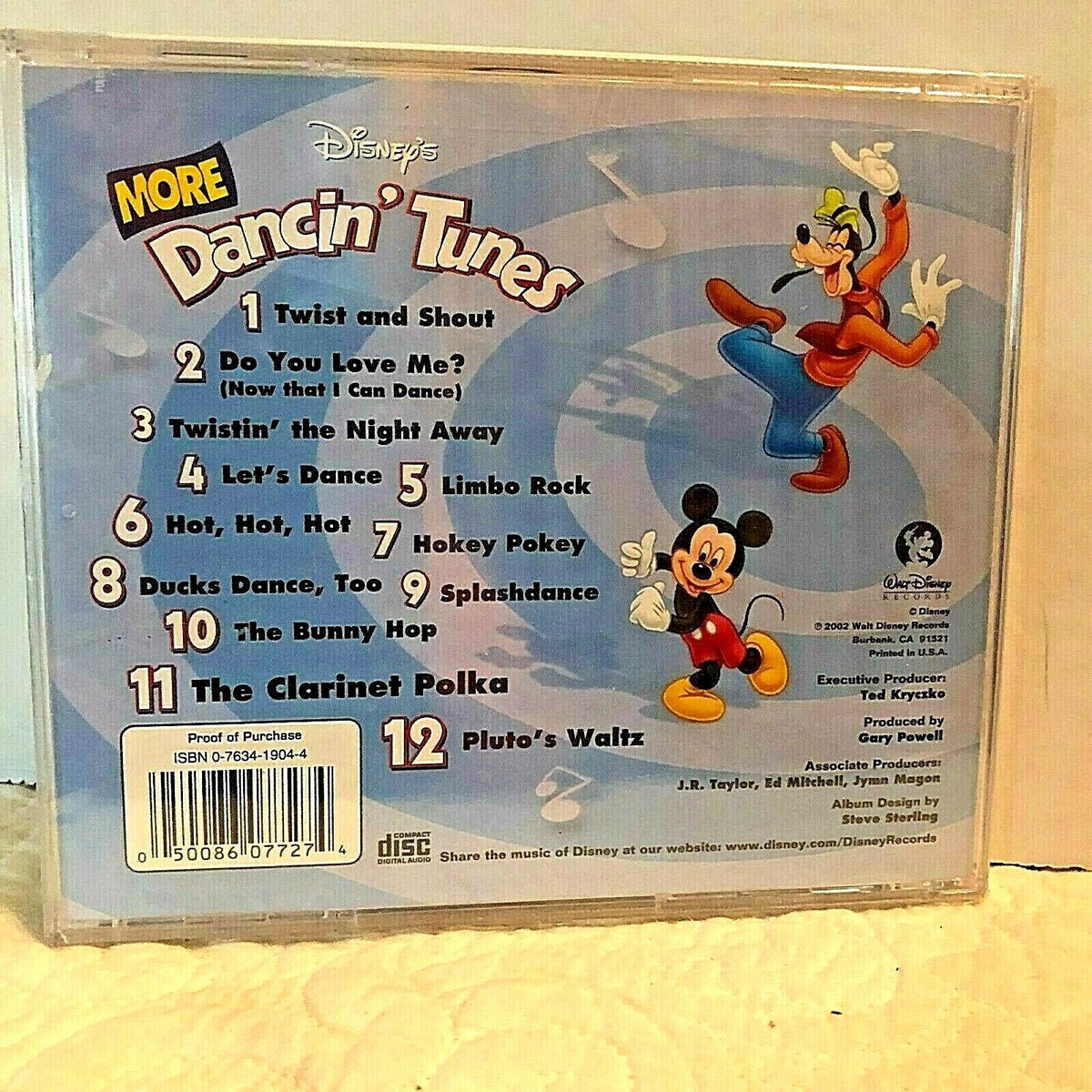 SEALED ! Disney's CD More Dancin' Tunes , 60772-2 , 2002 | eBay
