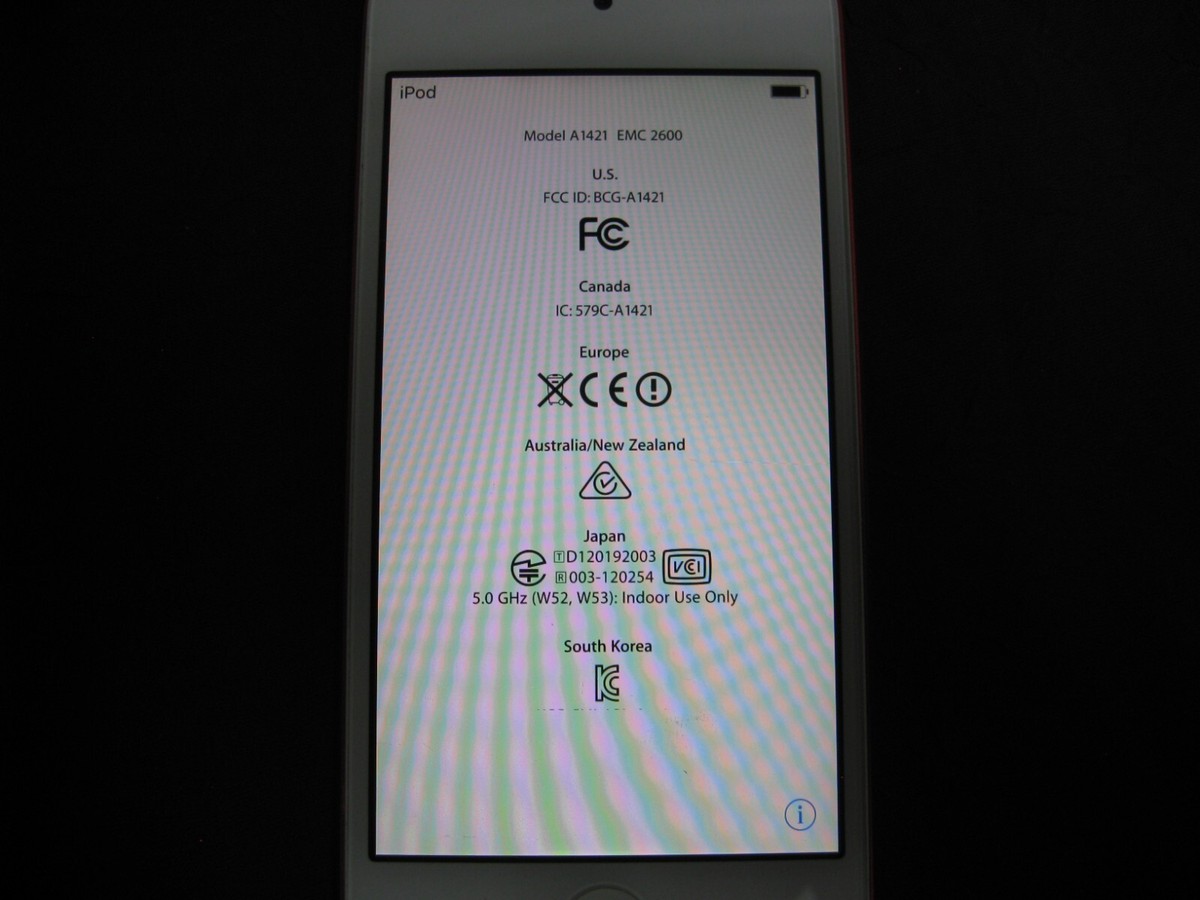 iPod touch 32GB RED 限定カラー 第5世代 Used Apple iPod Touch 5th Generation 16GB 32GB 64GB Product