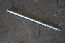 10 INCH GALVANIZED SMOOTH SHANK SPIKES, 52 POUND BOX