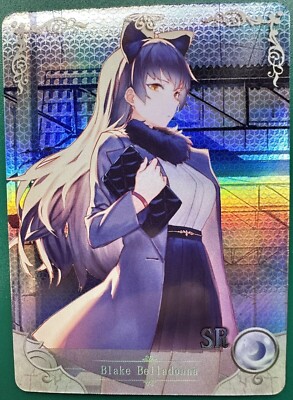 Blake Belladonna RWBY 2m02 Doujin Ecchi Waifu SR Card Goddess