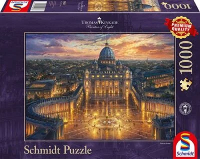 Schmidt Spiele 59628 Vatikan Thomas Kinkade 1000 Teile Puzzle