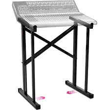 Portable Audio Mixer Stand - Foldable, Adjustable for DJ, Synth, MPC, Turntable
