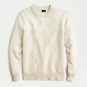 j crew cotton crewneck sweater